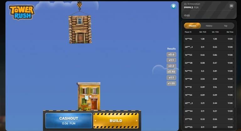 Tower Rush Slot 🎰 Exclusive Game from Galaxsys | Max Win x100